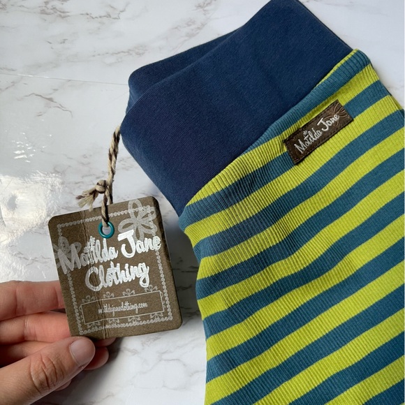 Matilda Jane Secret Fields Hudson Ribbed Leggings Big Girl Size 12 NEW - Picture 3 of 4